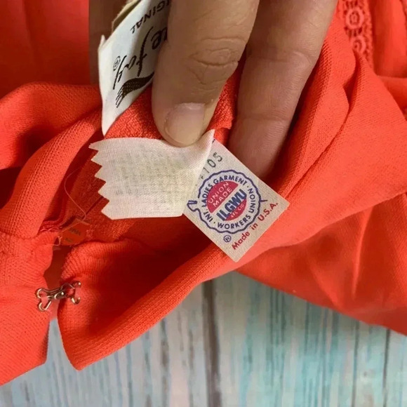 Vintage long sleeve maxi dress - Picture 7 of 11